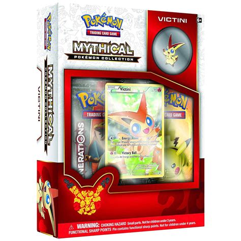 Mythical Pokemon Collection Victini Collector Plaza