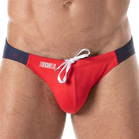 Tof Paris Holidays Swim Bikini Red Navy Inderwear