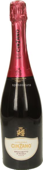 Spumante Brachetto D Acqui Cinzano Ml Acquista Online Spumante