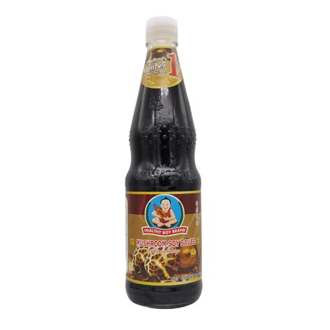 Thai Mushroom Soy Sauce 700ml By Healthy Boy Thai Food Online Authentic Thai Supermarket