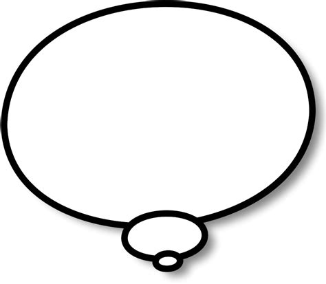 Cartoon Speech Bubble Clipart Cartoon Thought Bubble Png Free