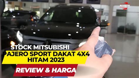 HARGA DISKON PAJERO SPORT DAKAR ULTIMATE 4X4 HITAM 2023 YouTube