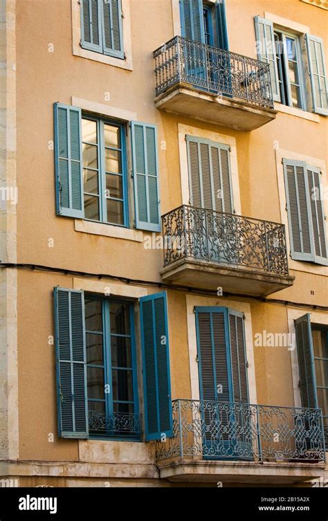 Shuttered Windows On A French House Hi Res Stock Photography And Images