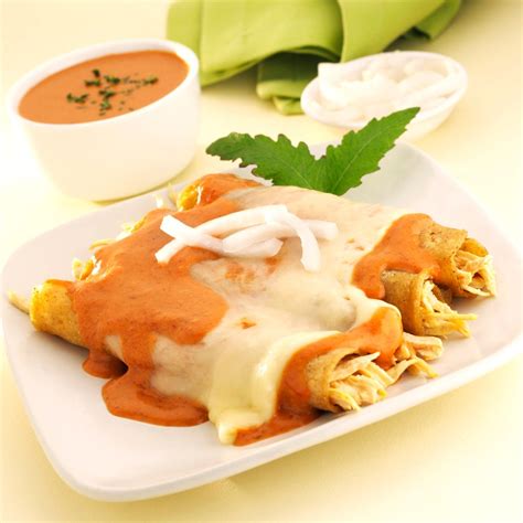 Enchiladas Cremosas Con Pollo Recetas Nestlé