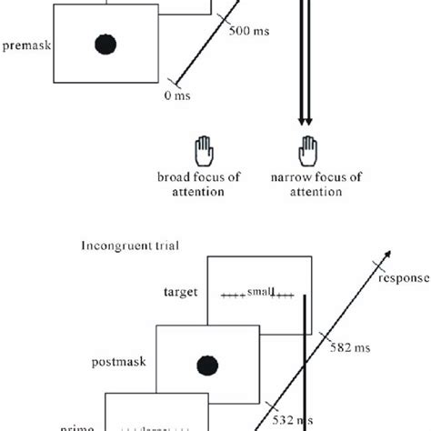 Sequence Of Events In A Congruent Top And In An Incongruent Trial Download Scientific Diagram