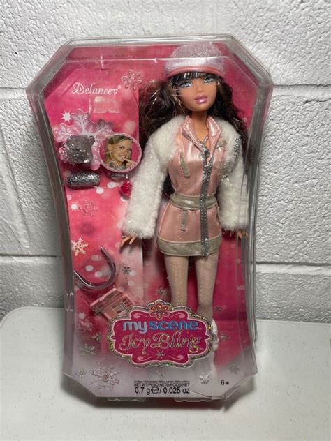 2006 Barbie My Scene Icy Bling Delancey Doll Rare Ebay