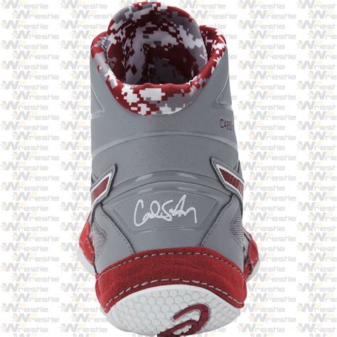 Asics Cael V7.0 Wrestling Shoes Burgundy