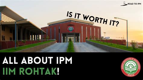 All About Ipm Iim Rohtak Placements Fees Course Details For Iim