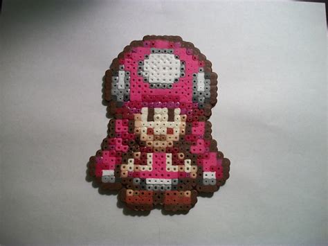 Hama Beads Agn Málaga Super Mario Bros Novia De Toad