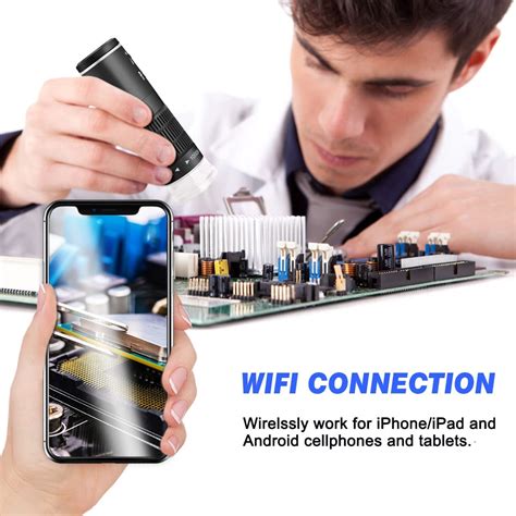 Rese A Jiusion Wifi Usb Microscopio X Hd Observaci N Detallada