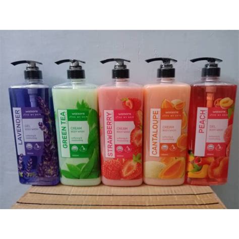 Jual Sabun Mandi Cair Watson Murah Botol Pump 1000 Ml Body Wash 1