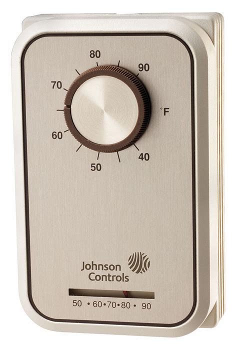 Johnson Controls Heat Only On Line Voltage Wall Thermostat 20xj83