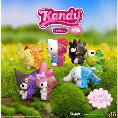 Gachabox แบบสุ่ม Kandy X Sanrio X Jason Freeny Blind Box Mighty Jaxx