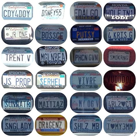 Series 7⬅ In My Collection Of Custom Vanity License Plate Flickr