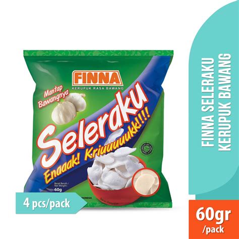 Jual Finna Seleraku Kerupuk Bawang Gr Pack Shopee Indonesia