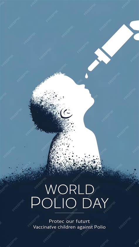 World Polio Day Creative Illustration Premium Ai Generated Image