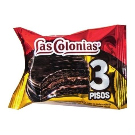 Alfajor Las Colonias Argentino Pisos G Chocolate Preto Shopee Brasil