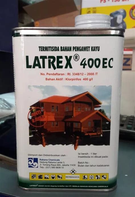 Murah Anti Rayap Latrex Ec Liter Insektisida Obat Pertanian