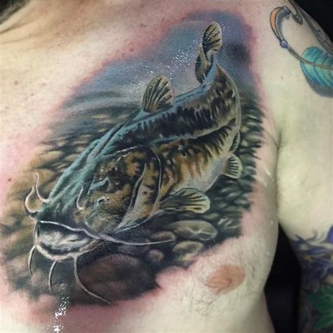 Catfish Tattoo Catfish Tattoo Ideas Flathead Catfish Tattoo Japanese