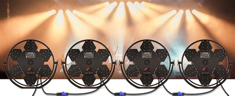 Uking W Pcs Rgbw Led Par Mini Retro Dmx Ch Avec Led