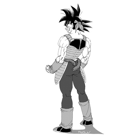 Bardock Dragon Ball And 1 More Drawn By Fenyon Danbooru