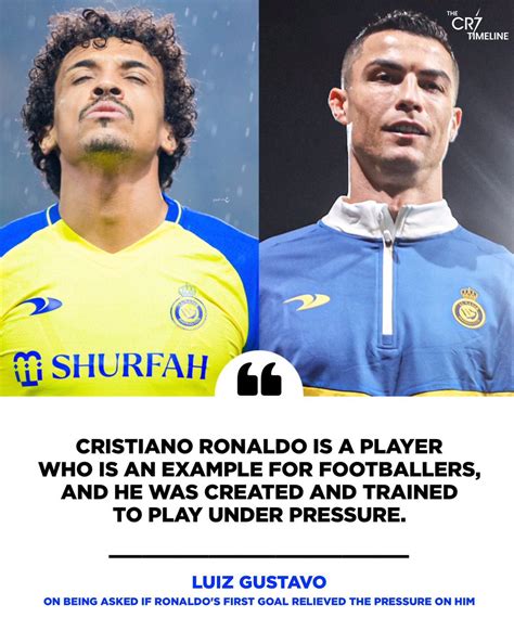 The CR7 Timeline On Twitter Luiz Gustavo On Cristiano Ronaldo