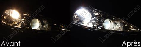 Pack De L Mparas De Luces Faros Xen N Efecto Para Peugeot