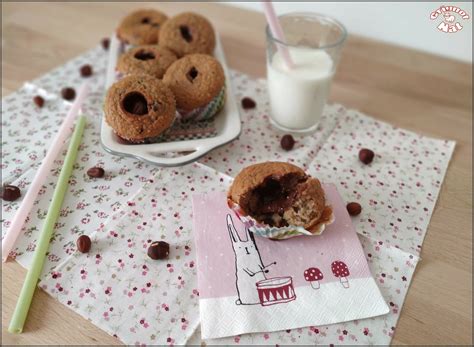 Muffins Noisette Au C Ur De Chocolat Grignot Nat