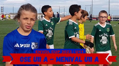 2023 10 29 OSE U11 A LYON MENIVAL U11 A Envol Cup Tournoi