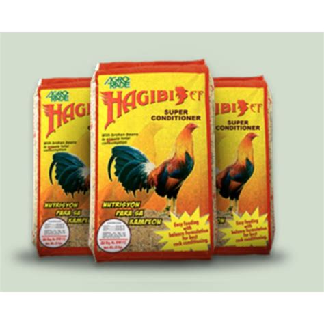 Hagibis Easy Feeding Super Conditioner Gamefowl Feeds Kg