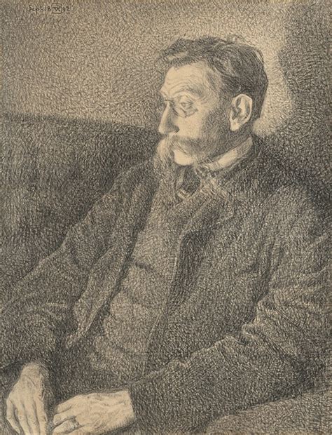 Autoportrait Au Gilet Vert By Theo Van Rysselberghe Artvee