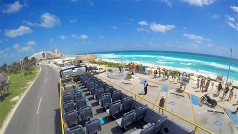 Cancun Hop On Hop Off Sightseeing Bus Ticket Getyourguide