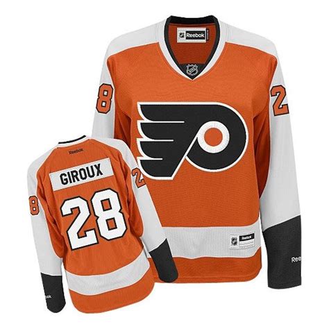 Womens Reebok Philadelphia Flyers 28 Claude Giroux Home Jersey