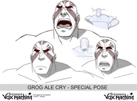 Concept art of Grog Strongjaw by Phil Bourassa for The Legend of Vox ...