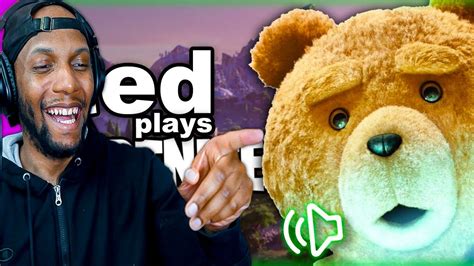 Reacting To Azzerz S TED PLAYS FORTNITE YouTube