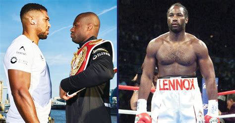 Lennox Lewis Makes Big Anthony Joshua Vs Daniel Dubois Prediction He