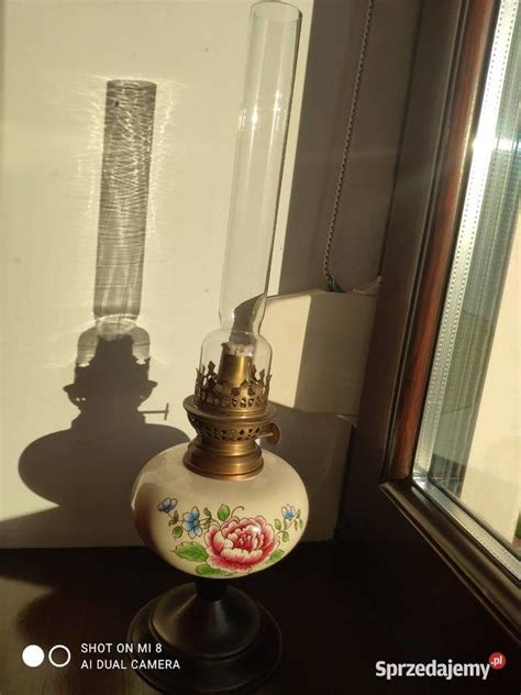 Stara Francuska Porcelanowa Lampa Naftowa Krak W Sprzedajemy Pl