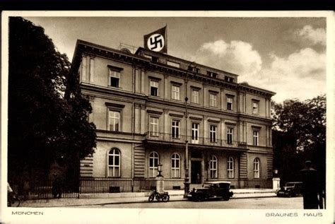 Ansichtskarte Postkarte München Braunes Haus Brienner akpool de