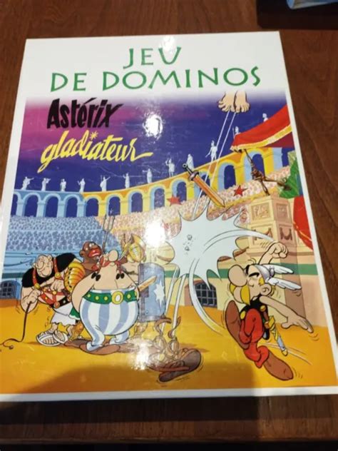 Jeu De Dominos Ast Rix Gladiateur Asterix Collection Atlas Editions