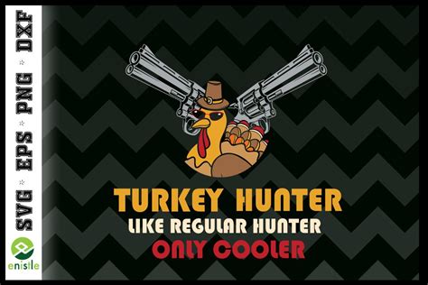 Funny Turkey Hunter Turkey Hunting Lover Graphic by Enistle · Creative Fabrica