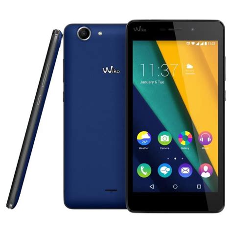 Wiko Pulp Fab G Bleu Electric Cdiscount T L Phonie