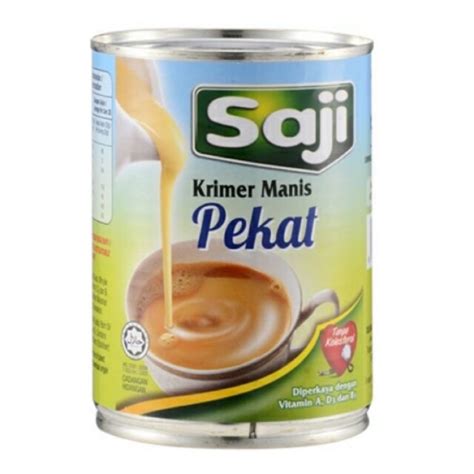 Saji Krimer Manis Pekat Sweetened Creamer G Shopee Malaysia