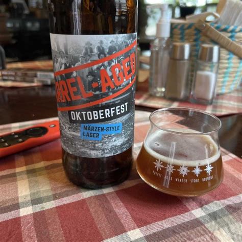 Barrel Aged Oktoberfest 2023 Millstream Brewing Untappd