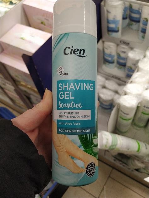 Cien Sensitive Shaving Gel With Aloe Vera INCI Beauty