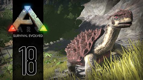 Ark Survival Evolved Gameplay 18 Carbonemys Taming Youtube