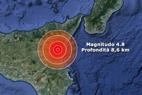 Terremoto In Sicilia Forte Scossa In Provincia Di Catania Di