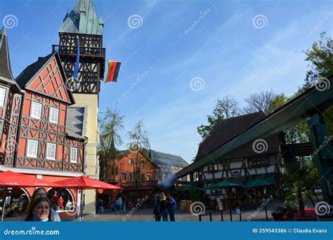 Europa Park Rust Germany April 20th 2022 On The Way Through The