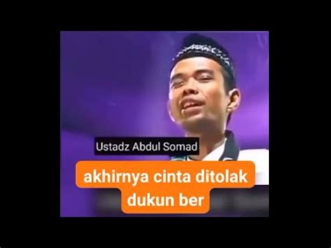 Cinta Di Tolak Dukun Bertindak Ustadz Abdul Somad Youtube