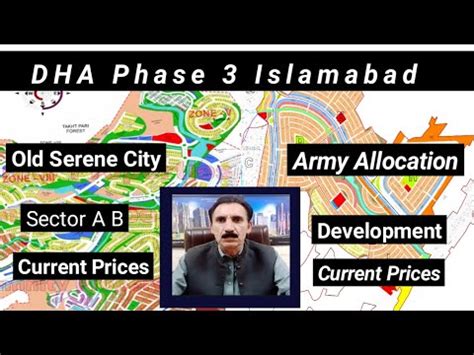 DHA Phase 3 Islamabad Block A B Army Allocation Block D E F G H J