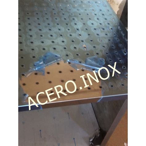 Estanteria Perforada Acero Inox X X Kg Estanterias Acero